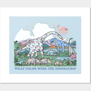 What Color Were the Dinosaurs? Posters and Art